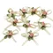 (20 Pcs/pack) 45mm Rose Bud Bow Wedding Gift Box Hair Accessories Home Christmas Bow Festival