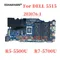 203076-1 For DELL INSPIRON 5515 Laptop Motherboard With R3-5300U R5-5500U R7-5700U CPU 100% Fully