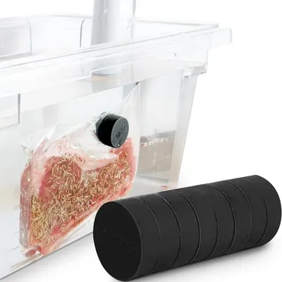 8 Pcs Sous Vide Weighted Magnets Powerful Food Safe Magnets Slow cooker Accessories Keep Bags Fully