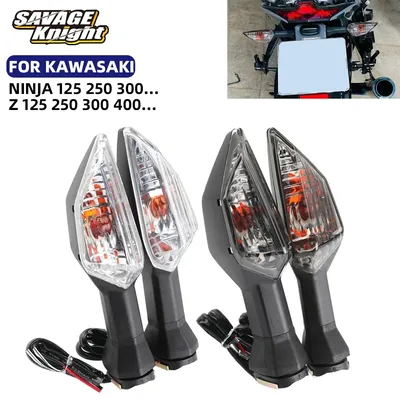 Motorcycle Turn Signals Light For KAWASAKI Z900 Z125 Z750 Z650 Z300 Z400 Z800 Z1000 Ninja 400 300
