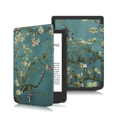 Slim Case for New 6" Pocketbook Verse Pro Color/634 Verse Pro e-Reader,Lightweight PU Leather Folio