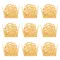30/50pcs Chocolate Wrappers Wedding Truffle Candy Paper Box Mini Baking Cups Cupcake Tray for