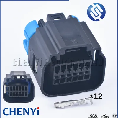 12 Pin auto connector Radar sensor ACC Module Power Pump Steering Machine Steering Machine Plug