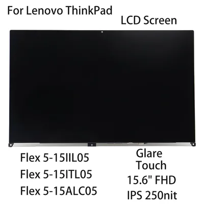 15.6" FHD New For Lenovo ideapad Flex 5-15IIL05/5-15ITL05 Flex 5-15ALC05 Laptop LCD Screen Touch