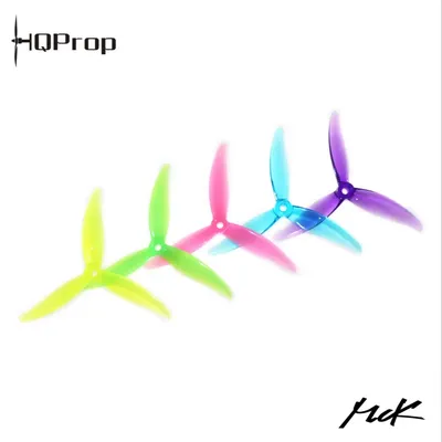 4 / 8Pairs HQProp 5X4.3X3V2S 5043 V2 Propeller 3-Blade PC Props CW CCW For RC FPV Racing Freestyle 5.1 inch Drone Quadcopter