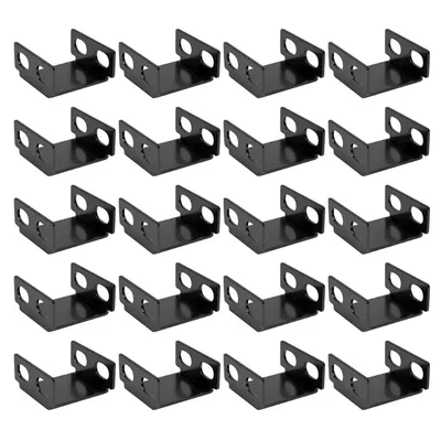 10 Pairs Computer Cooling Fan Connection Buckle C-shaped Parallel Bracket 12cm-14cm Chassis Fans