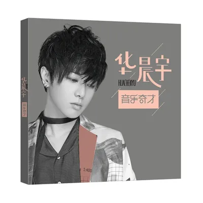 Chinese 12cm Vinyl Records LPCD Disc Hua Chenyu China Male Singer Pop Music Song 3 CD Disc Lyrics