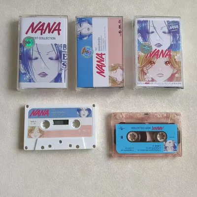 Anime NANA Anna Tsuchiya Tomoki Hasegawa Music Tape NANA Best Collection Album 707 3pcs Cassette