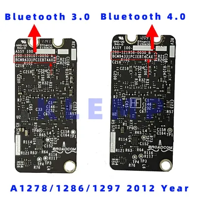 Original Bluetooth 4.0 WiFi Airport Card For Macbook Pro 13" A1278 15" A1286 17‘’A1297