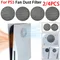 For PS5 Fan Dust Filter Breathable Ventilation Dustproof Mesh Case Cover for Playstation 5 Slim Game