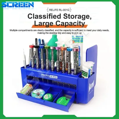 RELIFE RL-001G Multifunction Storage Box with Large Capacity Strong Durable Mobile Phone Maintenance