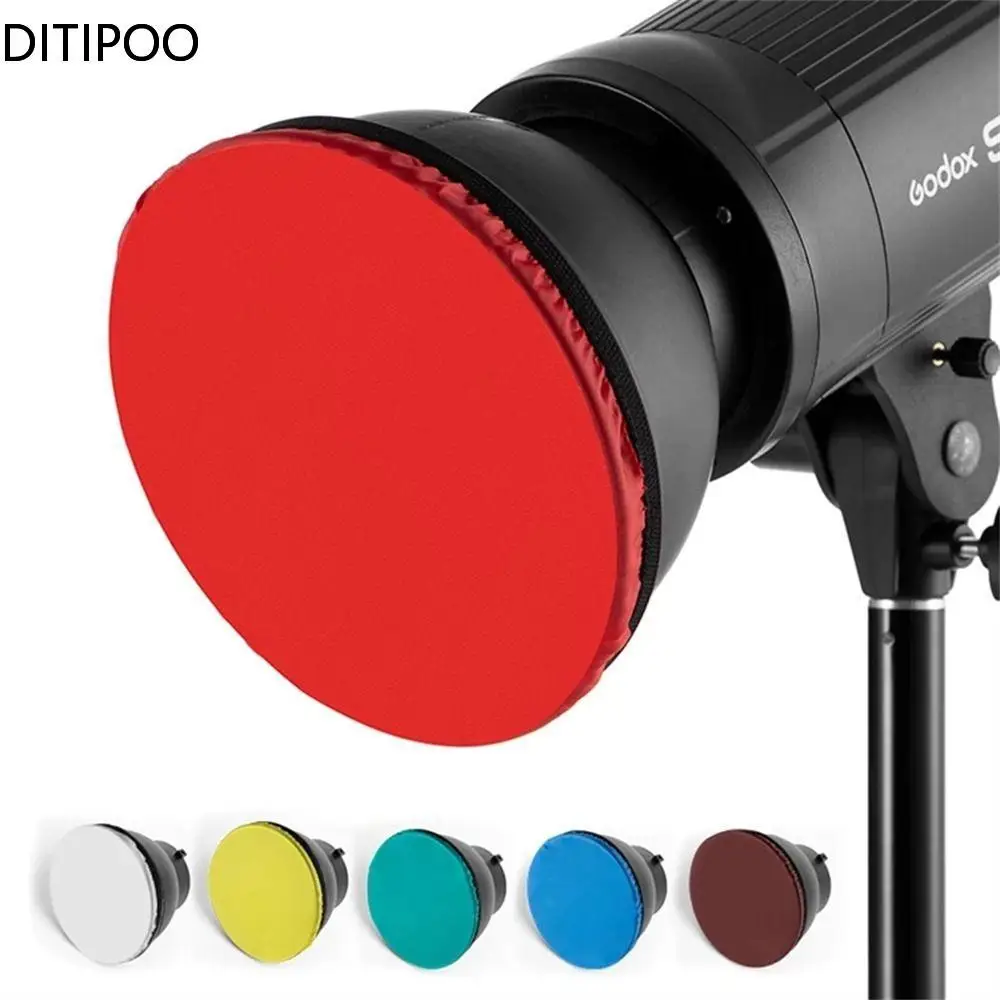 Soft Light Diffuser Sock 7" 18cm Soft Light Protective Cover Studio Strobe Bowen Mount Standard Reflector Photography Flash 55 °