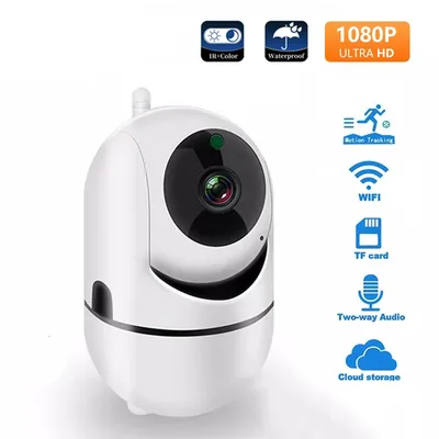 IP Camera Ftycamp Plus Smart Home 1080P HD Security Camera Auto Tracking Network Wireless