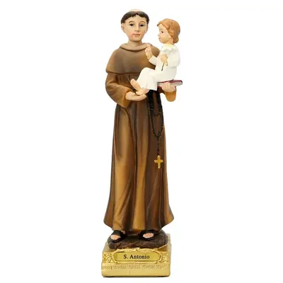 1Pc 20/30Cm Saint Antonio Statue Icon Catholic Saint Family Prayer Ornaments Jesus Christ Home