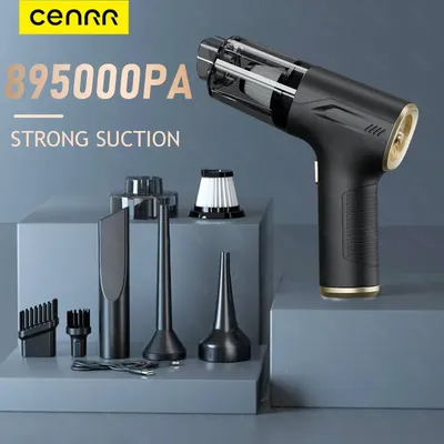 CENRR 895000PA Car Vacuum Cleaner Mini Powerful Wireless Handheld Cleaning Machine Home Appliance