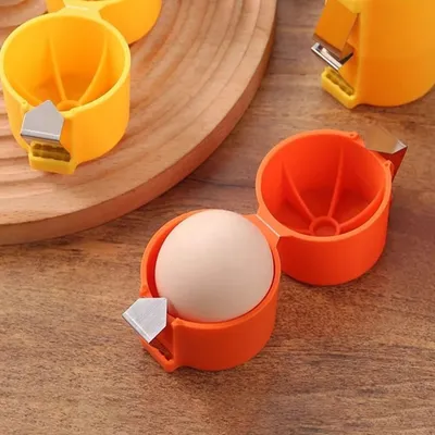 Eggshell Separator Handheld Eggshell Opener Easy-to-Use Egg Cutting Tools Portable Egg Cracking tool