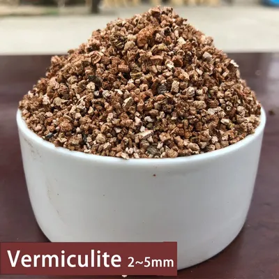 2~5mm 50g 0.5L Vermiculite Light lNutrient Soil Plant Nursery Breathable Loose Land Substrate For
