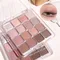 Sixteen-color sunset magic eye shadow plate pearl matte earth color Korean makeup eye shadow