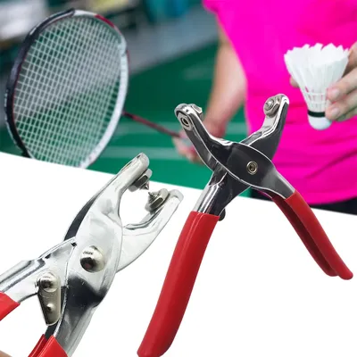 Badmintons Racket Cold Press Plier Racket Threading Pincer Accessory Outdoor Grommet Clamp Racket