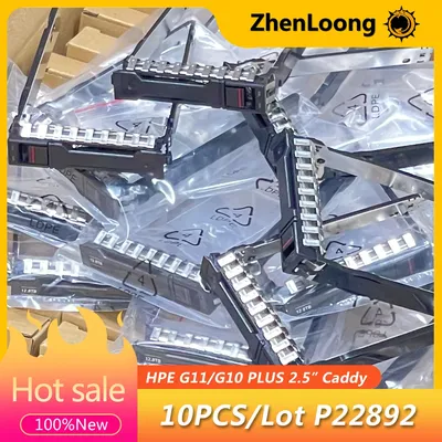 10PCS P22892 For SAS HDD Caddy Bracket For HPE ProLiant DL385 Gen10/11 Plus v2 Server 2.5INCH Hard
