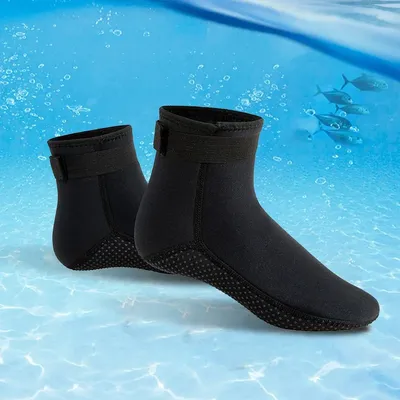 Diving Socks 3mm Neoprene Non-slip Beach Water Socks Adult Warm Diving Surfing Socks for Rafting