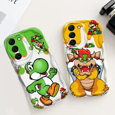 M-Marios Popular Cartoon Art For Samsung S24 S23 S21 S20 Ultra Plus FE A73 A72 A71 A51 A31 A05S A05