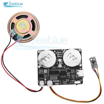 Recordable Sound Module 8M MP3 WAV Button Control Music Voice Player Programmable Board with Speaker