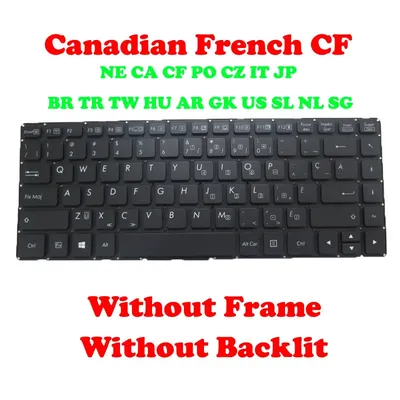 No Backlit S410 Keyboard For Getac S410 G1 G2 G3 S410G1 G2 S410G3 Arabia Brazil Canada Greece GK