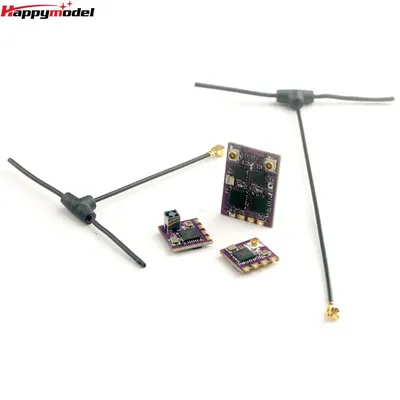 HappyModel 2.4G ELRS EP1 EP2 EP1 DUAL TCXO True Diversity Receiver with RF Amps for FPV Freestyle