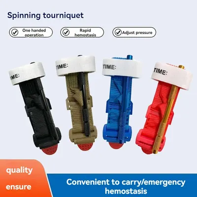 95cm color metal rod spinning tourniquet bold tactical first aid arterial tourniquet One-handed