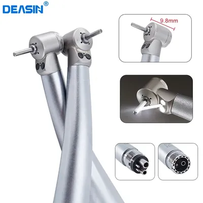 Dental LED High Speed Handpiece Mini Head for Dental Lab Kids Children Hand Piece Push Button