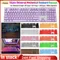 104pcs Mechanical Keyboard ABS Keycaps Blank Keycaps For Cherry MX PC Desktop Computer Key Cap
