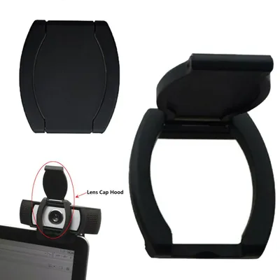 Black Privacy Sticker Shutter Lens Cap Hood Protective Cover for Logitech HD Pro Webcam C920 C922
