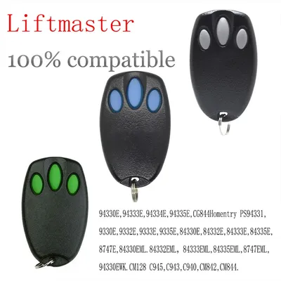Liftmaster 433.92MHz Chamberlain 94335E 1A5639-7 D-66793 Garage Door Remote Control 84335E Door
