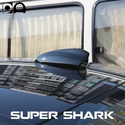 Universal Super Shark Fin Antenna Car Radio Antenna Piano Paint Surface Suitable For Most Models Of