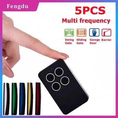 Universal Multifrequency Garage Remote 5PCS Remote Control Duplicator 280-868MHZ Garage Door