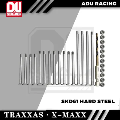 ADU RACING SKD61 HARD STEEL run through pin for TRAXXAS X-MAXX