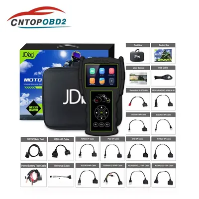 JDiag M100 Pro Motorcycle Scanner D87 D88 Function Professional Diagnostic Tool for Motorcycle Code