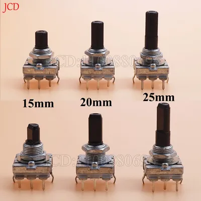 1 piece EC16 encoder 3pin power amplifier volume regulator controller 360 degree speaker rotation
