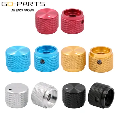 20*15.5mm Solid Aluminum Set Pointer Knob For Hifi Audio Guitar BASS AMP Effect Pedal DAC CD 0.24"