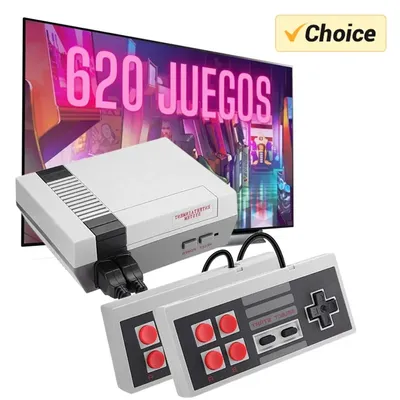 Mini TV Handheld Family Recreation Video Game Console AV Output Retro Built-in 620 Classic Games