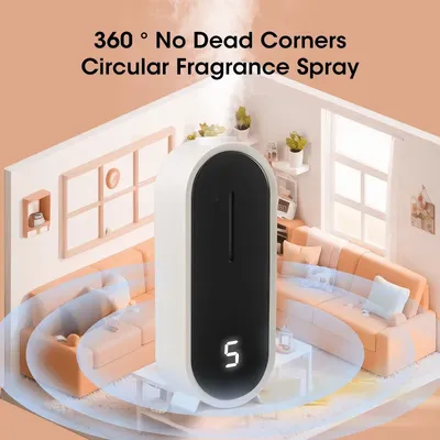 Home Intelligent Aromatherapy Machine USB Multifunctional Essential Oil Diffuser Adjustable