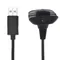 USB Charging Cable for XBOX 360 Controller Wireless To Wire Playing Connection Cord 150cm Black