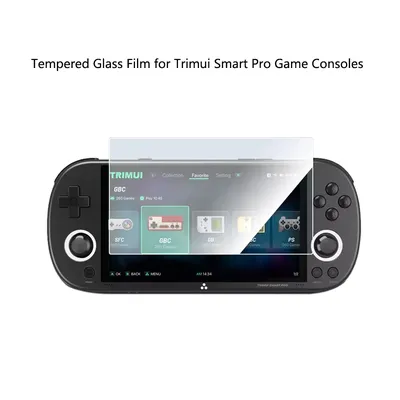 9H Antic-Scratch Tempered Glass Film for Trimui Smart Pro Game Consoles HD Screen Protector