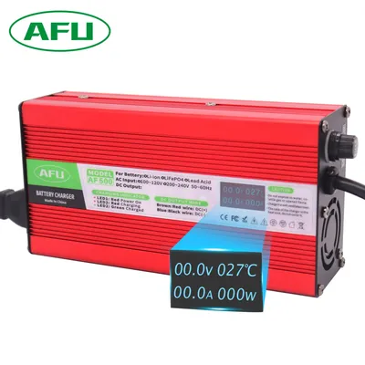 46.2V 8A Li-ion Battery Charger Usd For 11S 40.7V Li-ion Battery Smart Charger Fast Charger With