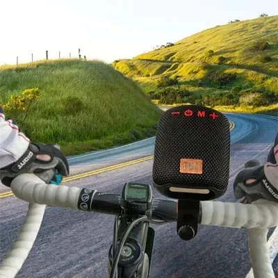Outdoor Bicycle Bluetooth Speaker Portable Wireless Sound Box Rechargeable Handlebar Speaker