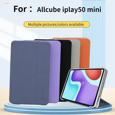 Soft TPU Case For Alldocube iplay 50 mini 8.4inch Tablet Fodable Stand Folio Cover Protective Shell