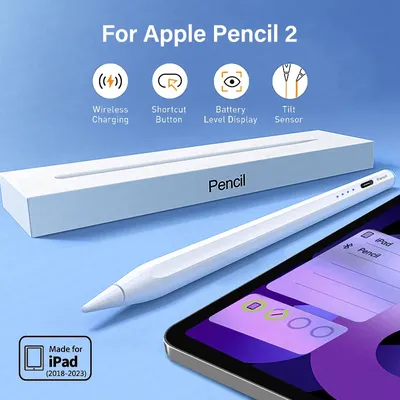 For Apple Pencil 2nd Generation iPad Pencil 2 1 Stylus Pen For iPad Pro 11 12.9 Air 5 7 8 9 10 th