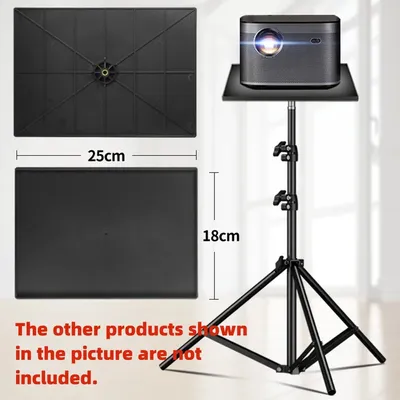 Miwayer Sound Card Projector Tray Projector Stand Accessories Tray w/1/4" Metal Female Thread Adapter for Projector Desk Mount