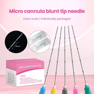 High Quality Micro Cannula 18G 20G 21G 22G 23G 25G 27G 30G 38mm 50mm 70mm Sterility Blunt Cannula